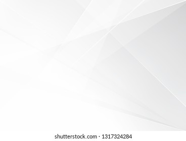Abstract white and gray color technology modern background design vector Illustration.