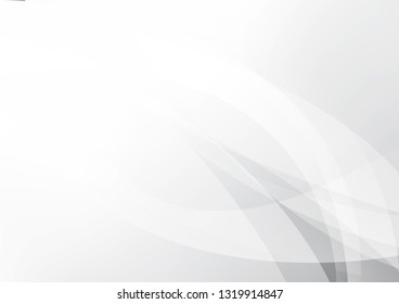 Abstract White and gray color technology modern background design vector Illustration.
