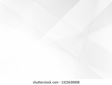 Abstract white and gray color technology modern background design vector Illustration.