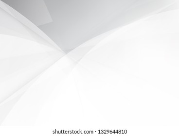 Abstract White and gray color technology modern background design vector Illustration.