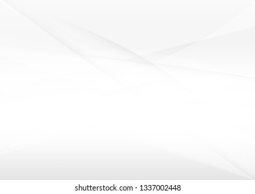 Abstract White and gray color technology modern background design vector Illustration.