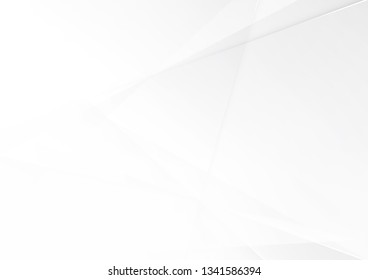 Abstract White and gray color technology modern background design vector Illustration.