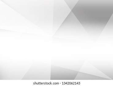 Abstract White and gray color technology modern background design vector Illustration.