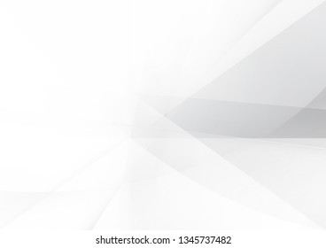 Abstract white and gray color technology modern background design vector Illustration.