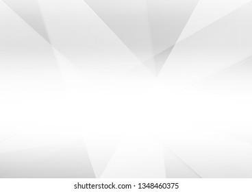 Abstract White and gray color technology modern background design vector Illustration.