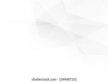 Abstract White and gray color technology modern background design vector Illustration.