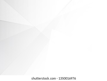 Abstract White and gray color technology modern background design vector Illustration.