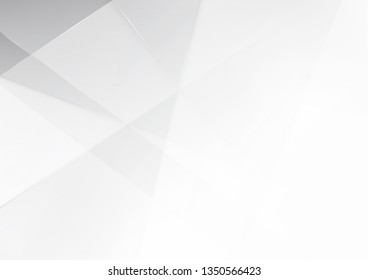 Abstract White and gray color technology modern background design vector Illustration.