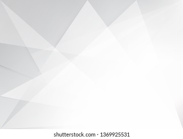 Abstract White and gray color technology modern background design vector Illustration.