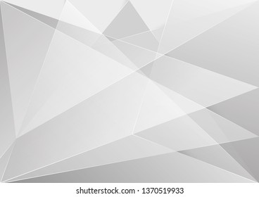 Abstract White and gray color technology modern background design vector Illustration.