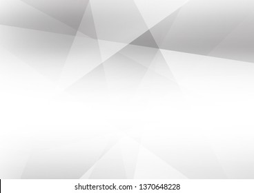Abstract White and gray color technology modern background design vector Illustration.