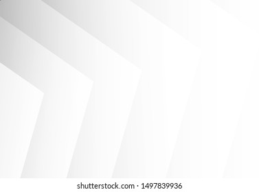 Abstract White and gray color technology modern futuristic background