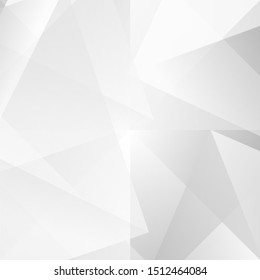 Abstract white and gray color technology modern background design vector Illustration