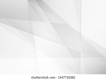 Abstract white and gray color technology modern background design vector Illustration.