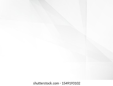 Abstract white and gray color technology modern background design vector Illustration.
