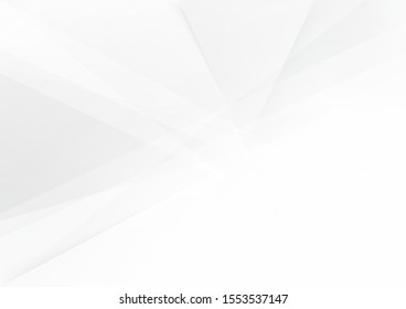 Abstract white and gray color technology modern background design vector Illustration.