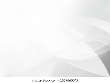 Abstract white and gray color technology modern background design vector Illustration.