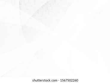 Abstract white and gray color technology modern background design vector Illustration.