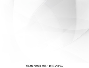 Abstract white and gray color technology modern background design vector Illustration.