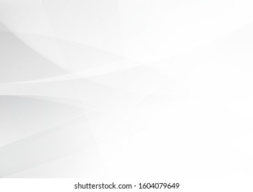 Abstract white and gray color technology modern background design vector Illustration.