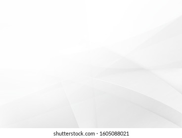 Abstract white and gray color technology modern background design vector Illustration.