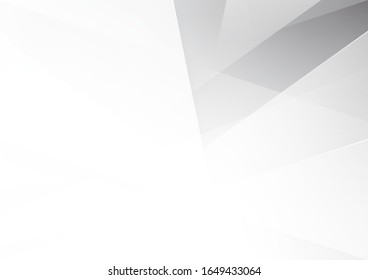 Tecnología de color gris y blanco abstracto diseño de fondo moderno vectorial Ilustración.
