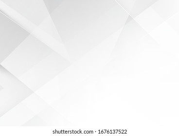 Tecnología de color gris y blanco abstracto diseño de fondo moderno vectorial Ilustración.