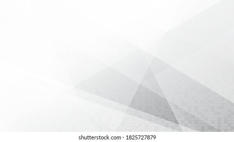Abstract white and gray color technology modern background design. vector Illustration.