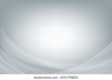 Abstract White and gray color technology modern background design vector Illustration
