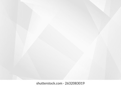 Abstract white and gray color technology modern background design. vector shape gray