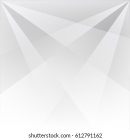 Abstract White and gray color technology modern futuristic background, vector illustration