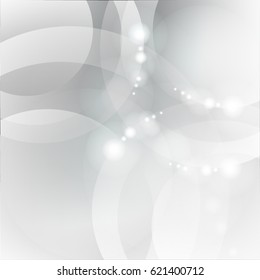 Abstract  white and gray color   technology modern futuristic background, vector illustration