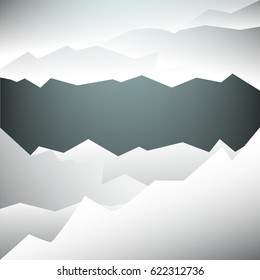 Abstract White and gray color technology modern futuristic background, vector illustration