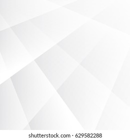 Abstract White and gray color technology modern futuristic background, vector illustration