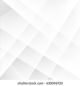 Abstract White and gray color technology modern futuristic background, vector illustration