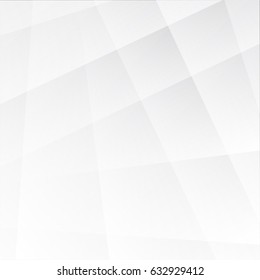 Abstract White and gray color technology modern futuristic background, vector illustration