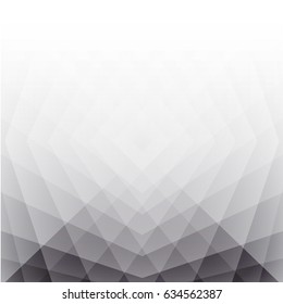 Abstract White and gray color technology modern futuristic background, vector illustration
