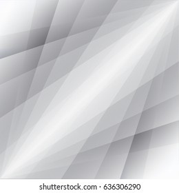 Abstract White and gray color technology modern futuristic background, vector illustration
