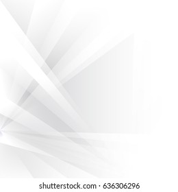 Abstract White and gray color technology modern futuristic background, vector illustration