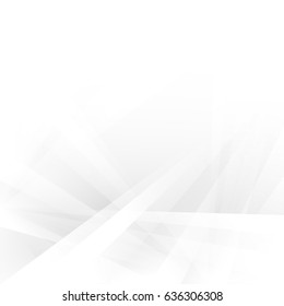 Abstract White and gray color technology modern futuristic background, vector illustration