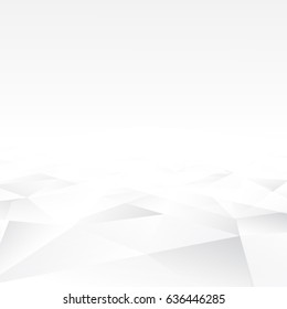Abstract White and gray color technology modern futuristic background, vector illustration