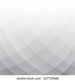 Abstract White and gray color technology modern futuristic background, vector illustration