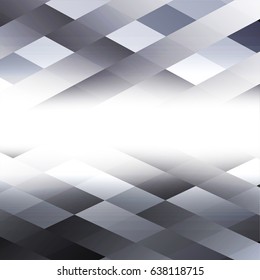 Abstract White and gray color technology modern futuristic background, vector illustration