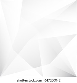 Abstract White and gray color technology modern futuristic background, vector illustration