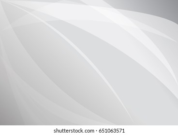 Abstract White and gray color technology modern background design vector Illustration