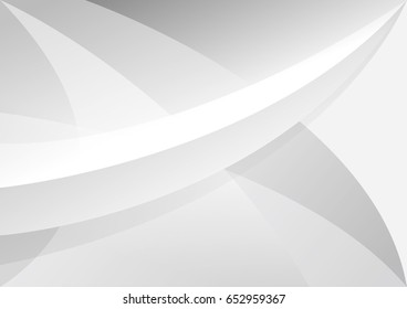 Abstract White and gray color technology modern background design vector Illustration