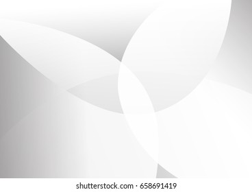 Abstract White and gray color technology modern background design vector Illustration