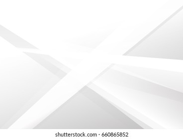 Abstract White and gray color technology modern background design vector Illustration
