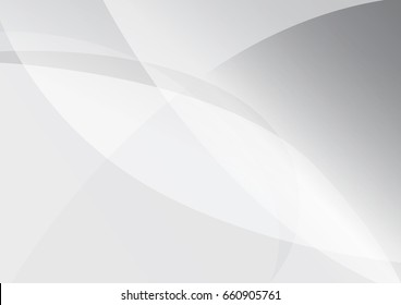 Abstract White and gray color technology modern background design vector Illustration