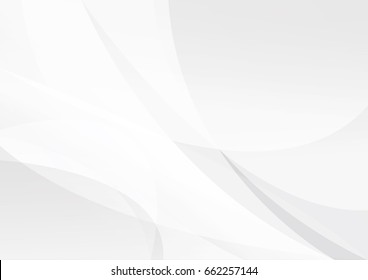 Abstract White and gray color technology modern background design vector Illustration